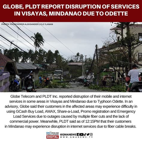is globe down today|Globe fixing service disruptions caused by Odette .